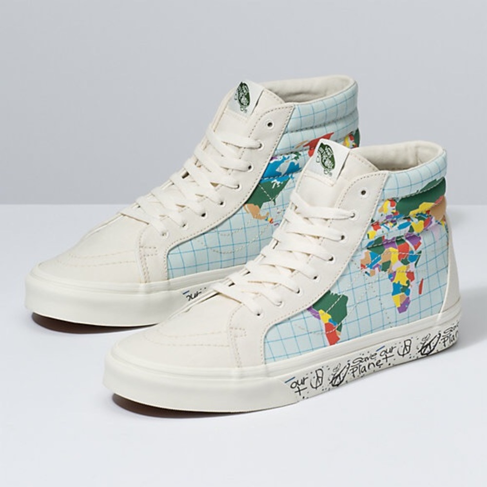 ❌SOLD❌Vans Save Our Planet Sk8-Hi Reissue Shoes